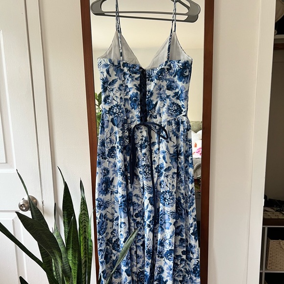 Abercrombie & Fitch Dresses Abercrombie Strappy Plunge Corset Maxi